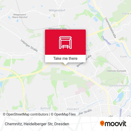 Карта Chemnitz, Heidelberger Str