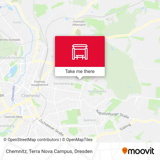 Карта Chemnitz, Terra Nova Campus