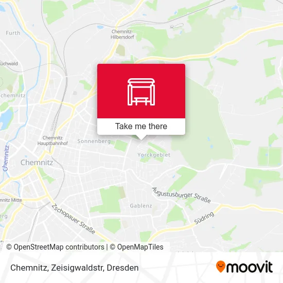 Карта Chemnitz, Zeisigwaldstr