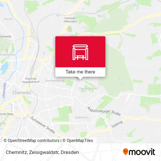 Карта Chemnitz, Zeisigwaldstr