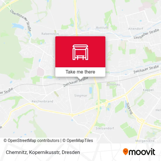 Карта Chemnitz, Kopernikusstr