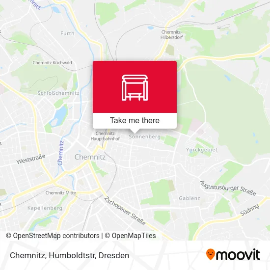 Карта Chemnitz, Humboldtstr