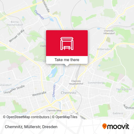 Карта Chemnitz, Müllerstr