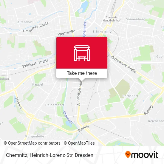 Карта Chemnitz, Heinrich-Lorenz-Str