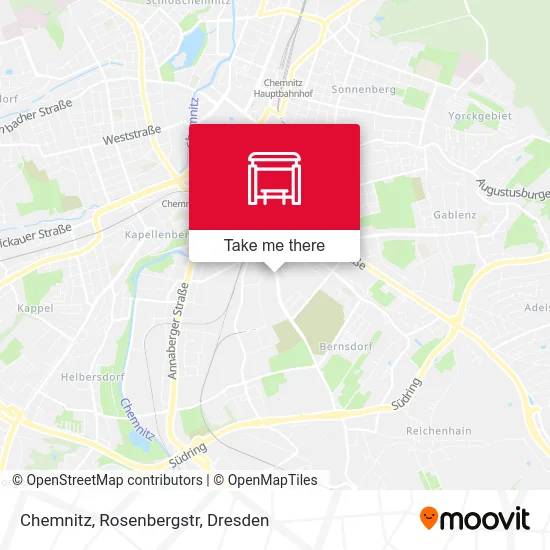 Карта Chemnitz, Rosenbergstr