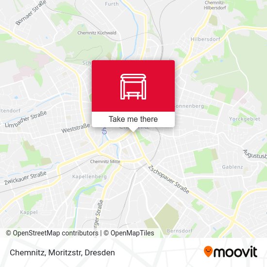 Карта Chemnitz, Moritzstr