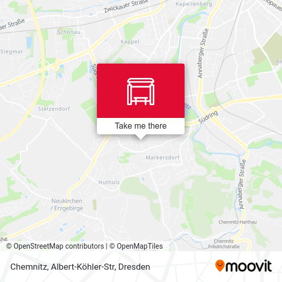 Карта Chemnitz, Albert-Köhler-Str