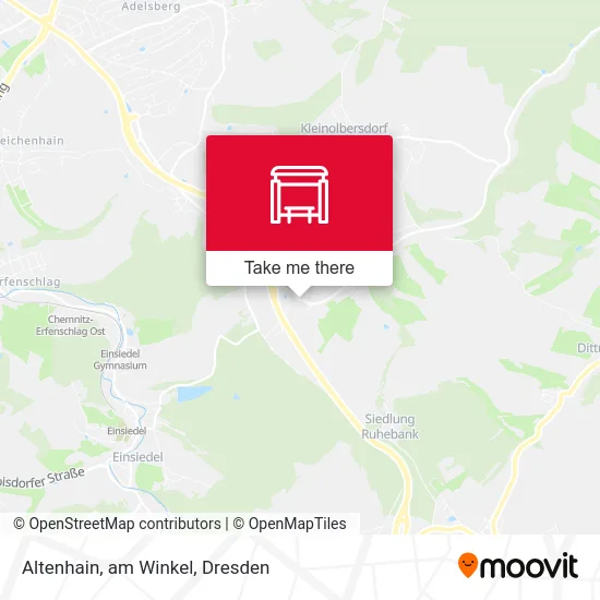Карта Altenhain, am Winkel
