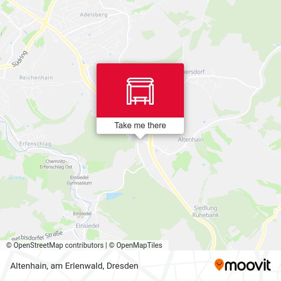 Карта Altenhain, am Erlenwald