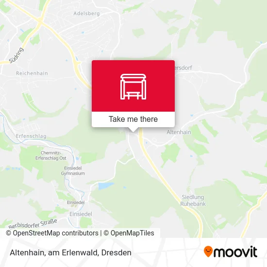 Карта Altenhain, am Erlenwald