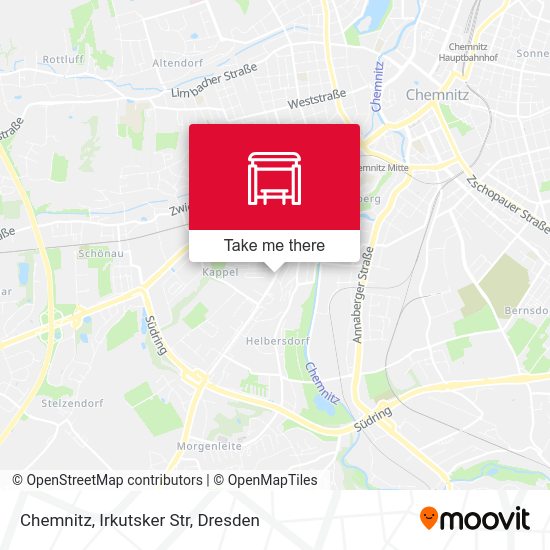 Карта Chemnitz, Irkutsker Str