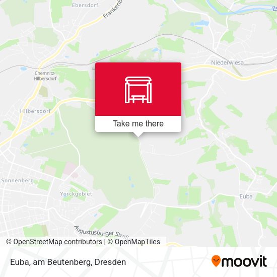Карта Euba, am Beutenberg