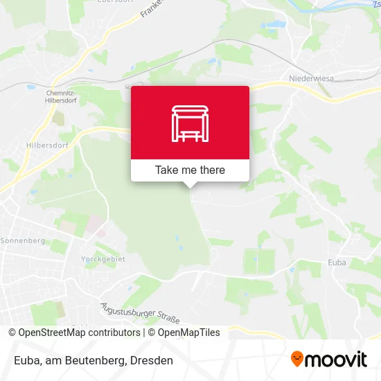 Карта Euba, am Beutenberg