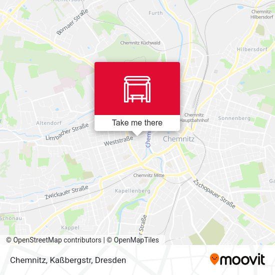 Карта Chemnitz, Kaßbergstr