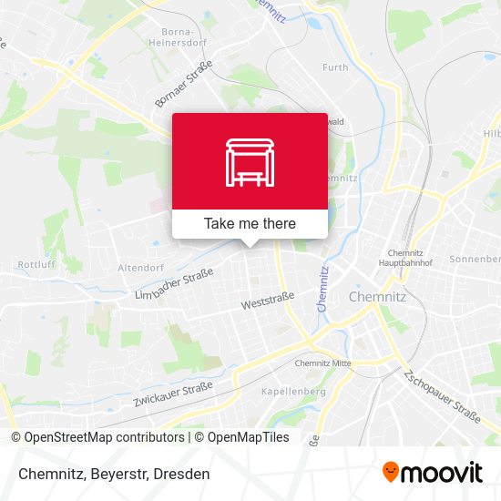 Карта Chemnitz, Beyerstr
