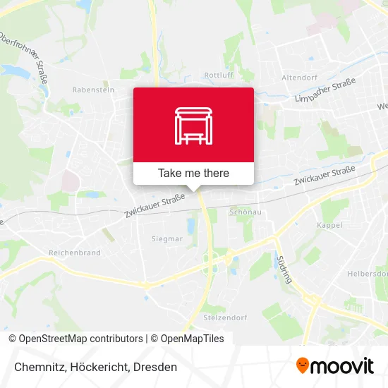 Карта Chemnitz, Höckericht