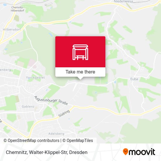 Карта Chemnitz, Walter-Klippel-Str