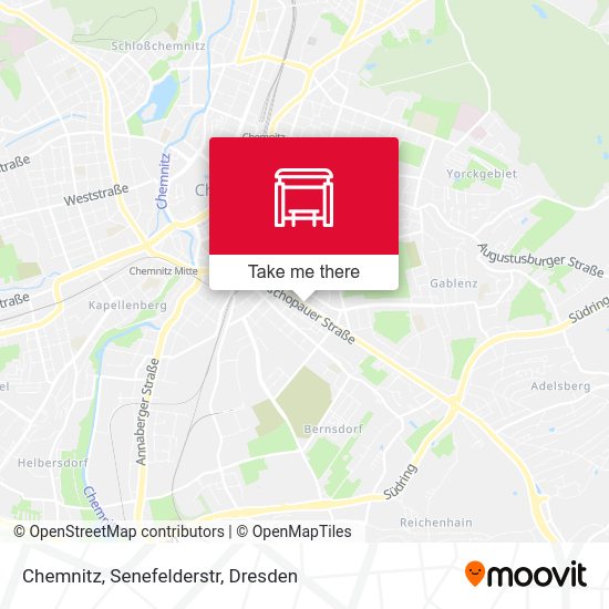 Карта Chemnitz, Senefelderstr