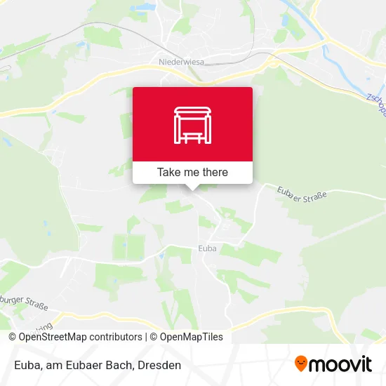 Карта Euba, am Eubaer Bach