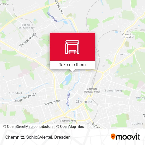 Карта Chemnitz, Schloßviertel