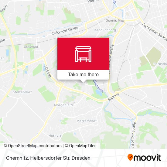 Карта Chemnitz, Helbersdorfer Str