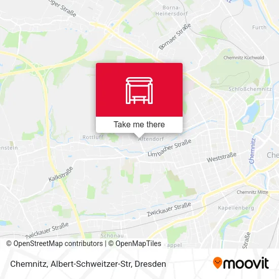 Карта Chemnitz, Albert-Schweitzer-Str