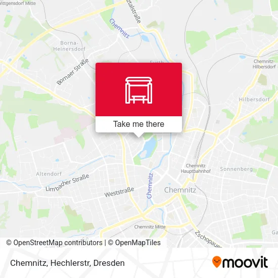 Карта Chemnitz, Hechlerstr
