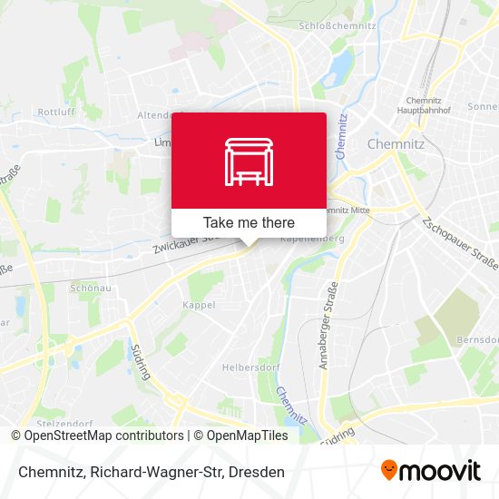 Карта Chemnitz, Richard-Wagner-Str