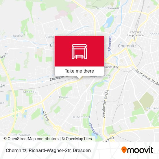 Карта Chemnitz, Richard-Wagner-Str
