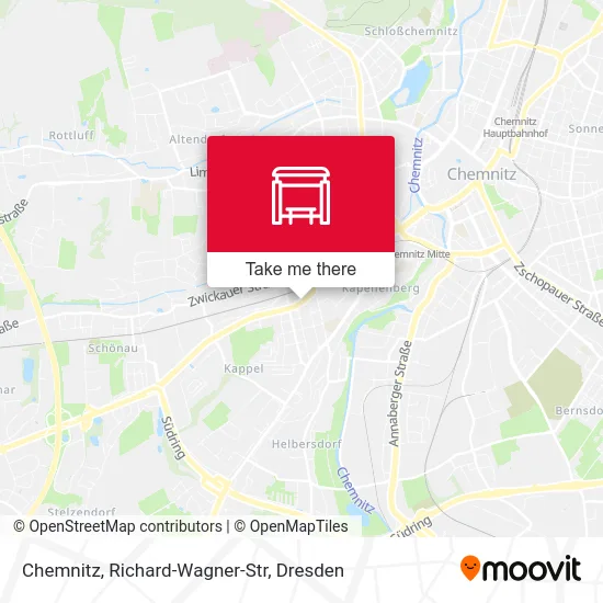 Карта Chemnitz, Richard-Wagner-Str
