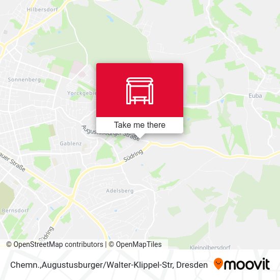 Карта Chemn.,Augustusburger / Walter-Klippel-Str