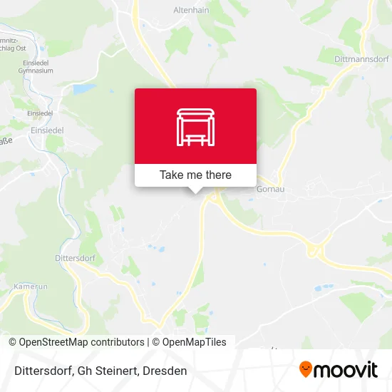Карта Dittersdorf, Gh Steinert