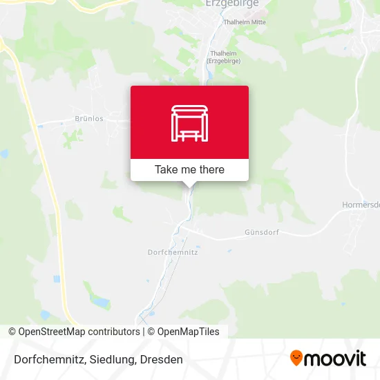 Карта Dorfchemnitz, Siedlung