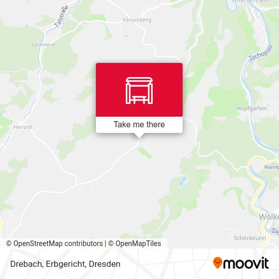 Карта Drebach, Erbgericht
