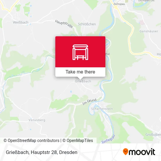Карта Grießbach, Hauptstr 28