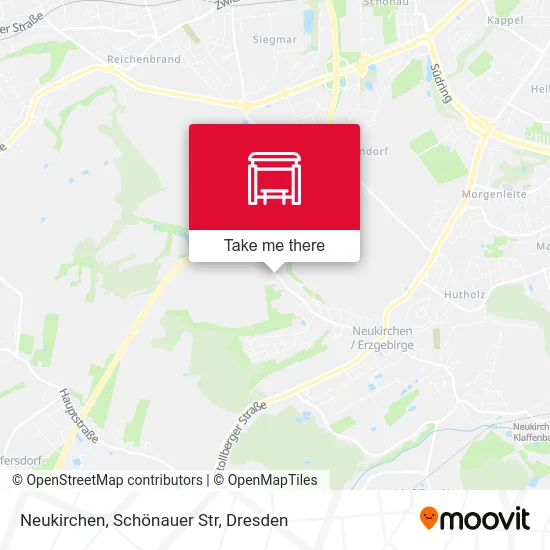 Карта Neukirchen, Schönauer Str