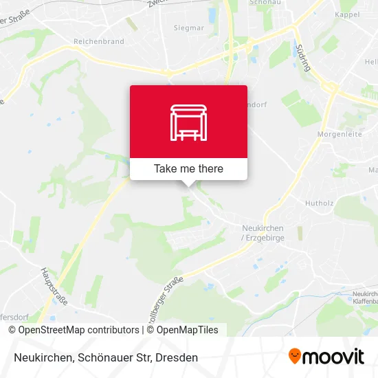 Карта Neukirchen, Schönauer Str