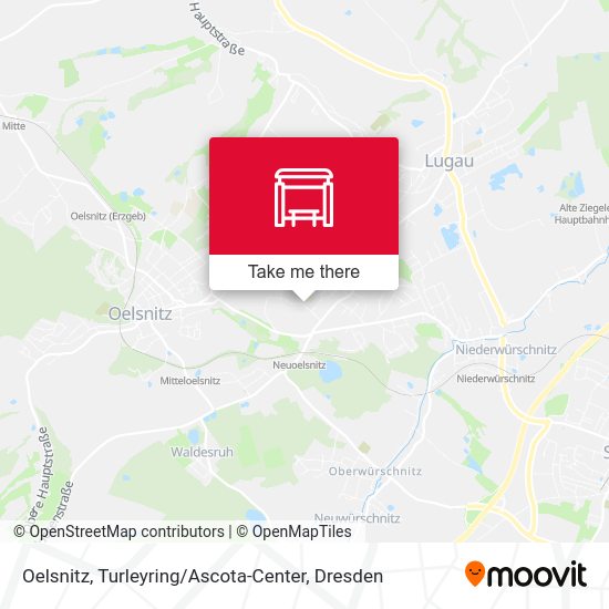 Карта Oelsnitz, Turleyring / Ascota-Center