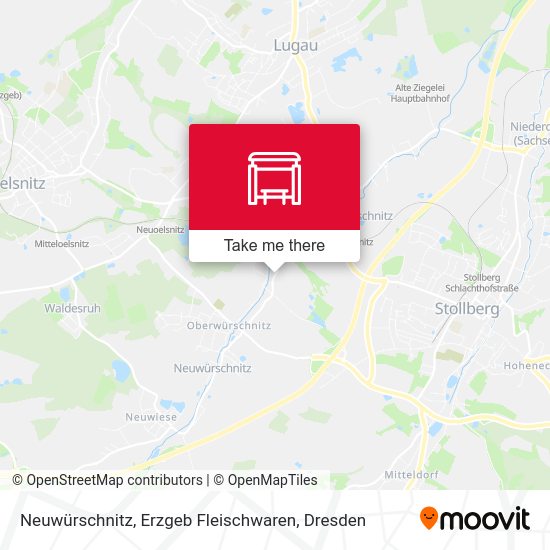 Карта Neuwürschnitz, Erzgeb Fleischwaren