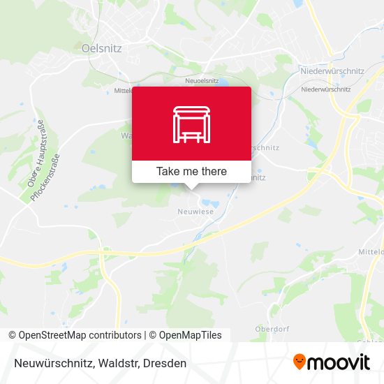 Карта Neuwürschnitz, Waldstr