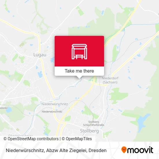 Карта Niederwürschnitz, Abzw Alte Ziegelei