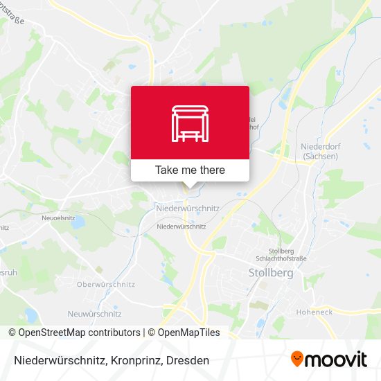 Карта Niederwürschnitz, Kronprinz
