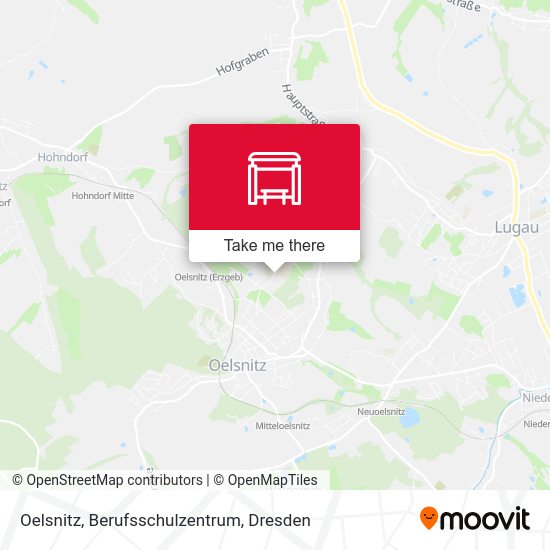 Карта Oelsnitz, Berufsschulzentrum