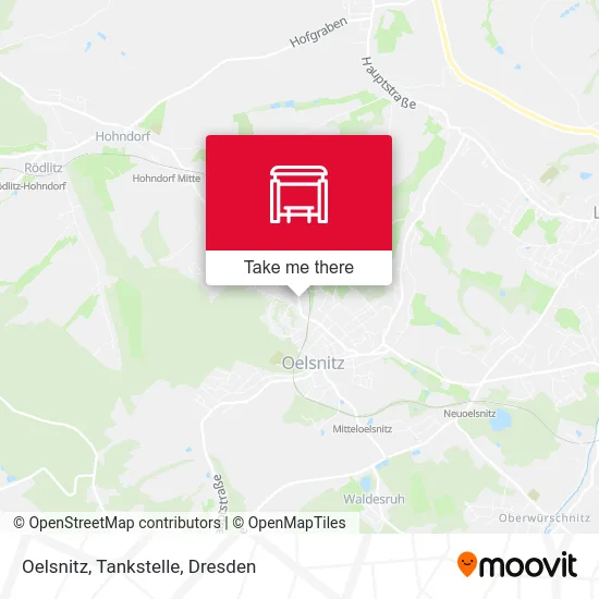 Карта Oelsnitz, Tankstelle