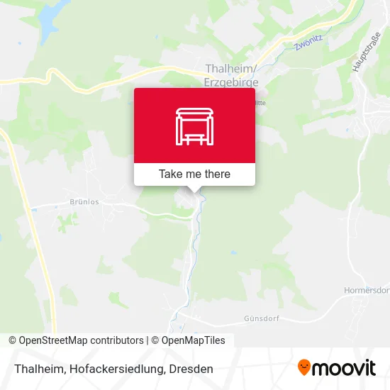 Карта Thalheim, Hofackersiedlung