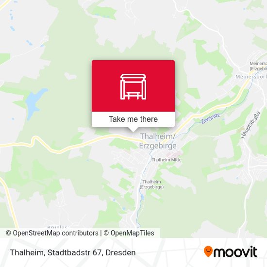 Карта Thalheim, Stadtbadstr 67
