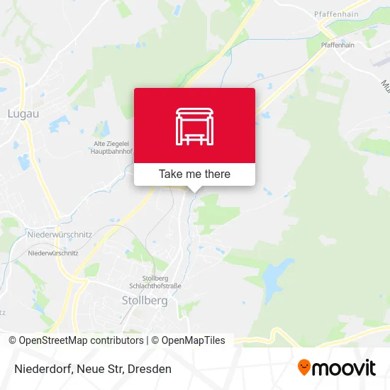 Карта Niederdorf, Neue Str