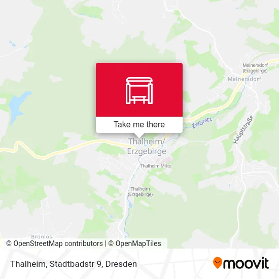 Карта Thalheim, Stadtbadstr 9