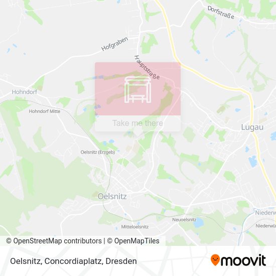 Карта Oelsnitz, Concordiaplatz