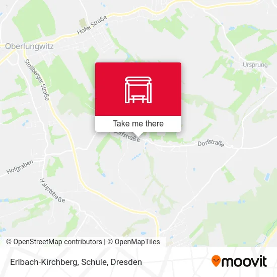 Карта Erlbach-Kirchberg, Schule
